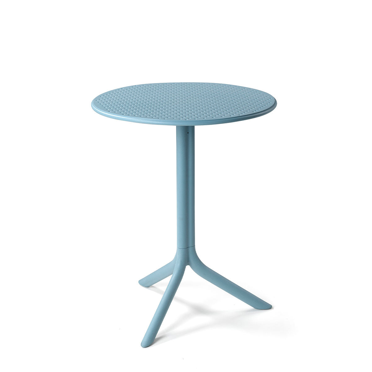 Outdoor Tisch STEP Ø 60,5cm - celeste - Gartentisch