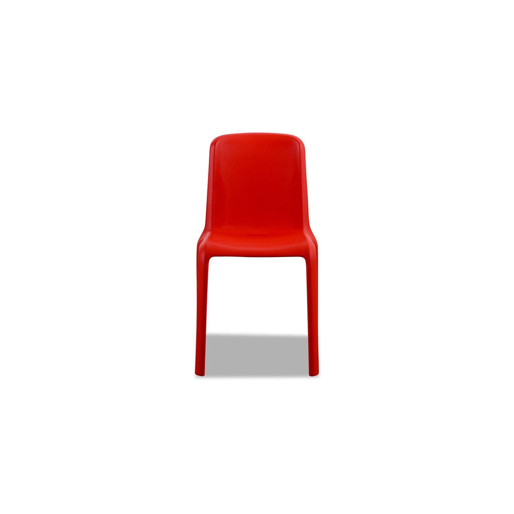 2er Set Stuhl 300 SNOW in Polypropylen rot