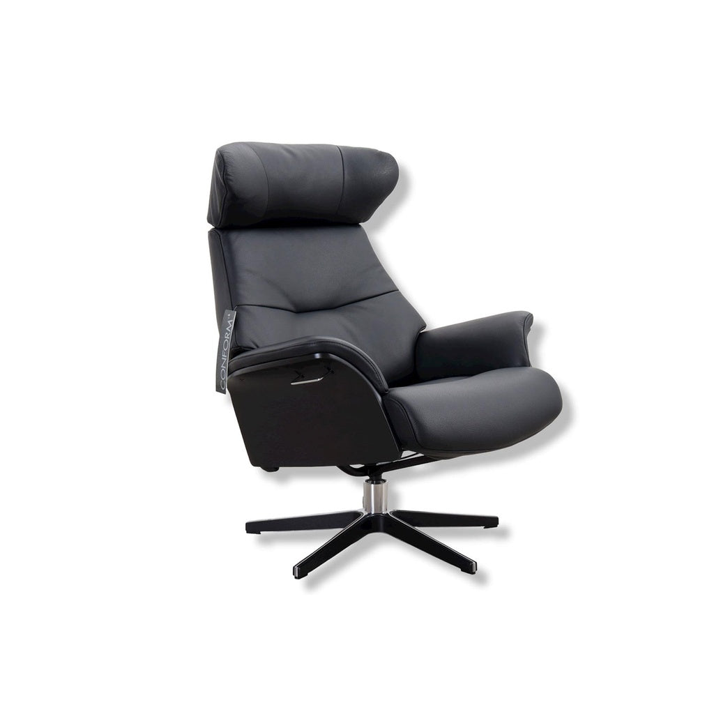 Fernsehsessel Air in Leder Fantasy schwarz