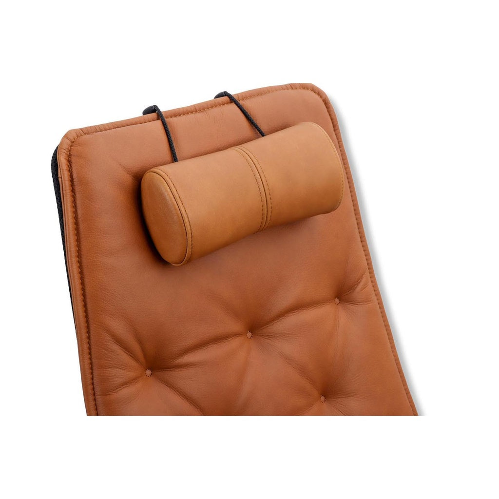 Sessel Bravo in Leder Jesolo cognac