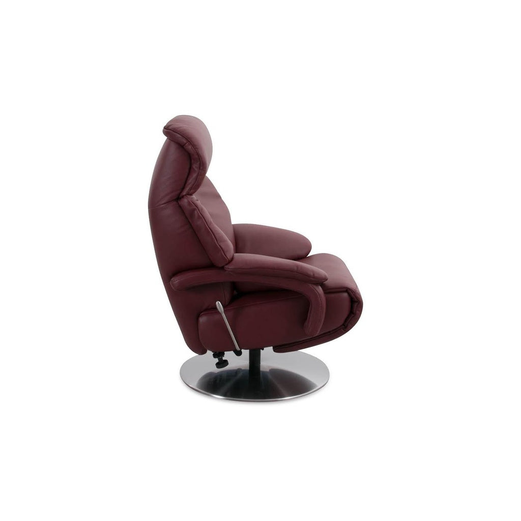 Fernsehsessel Cosy Relax CR15029 in Leder Credo barolo