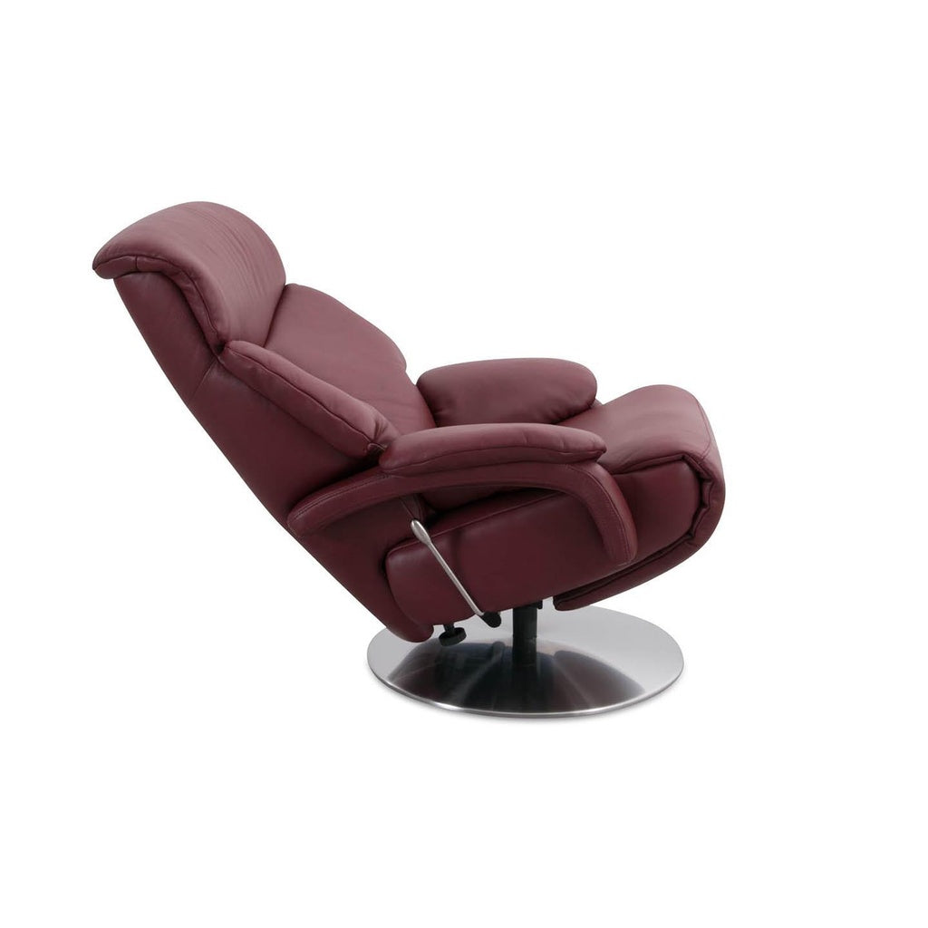 Fernsehsessel Cosy Relax CR15029 in Leder Credo barolo