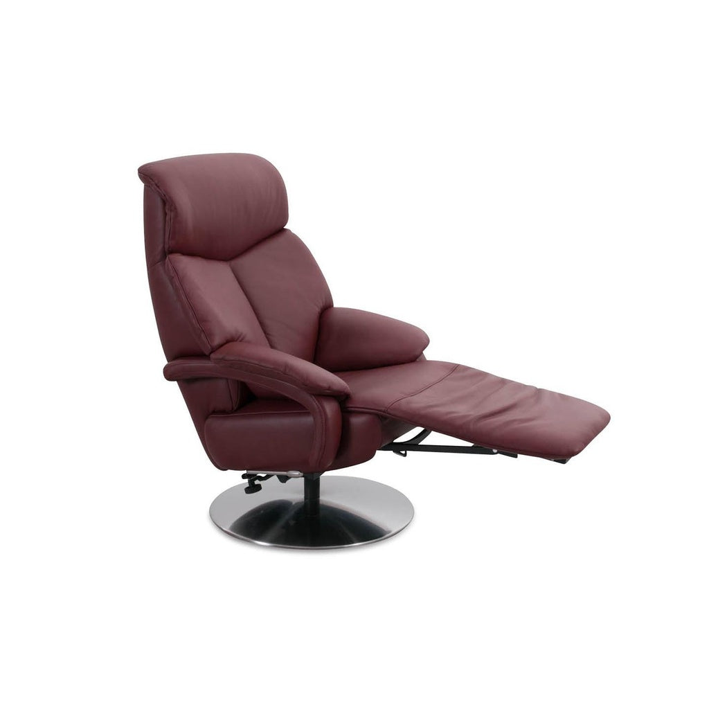 Fernsehsessel Cosy Relax CR15029 in Leder Credo barolo