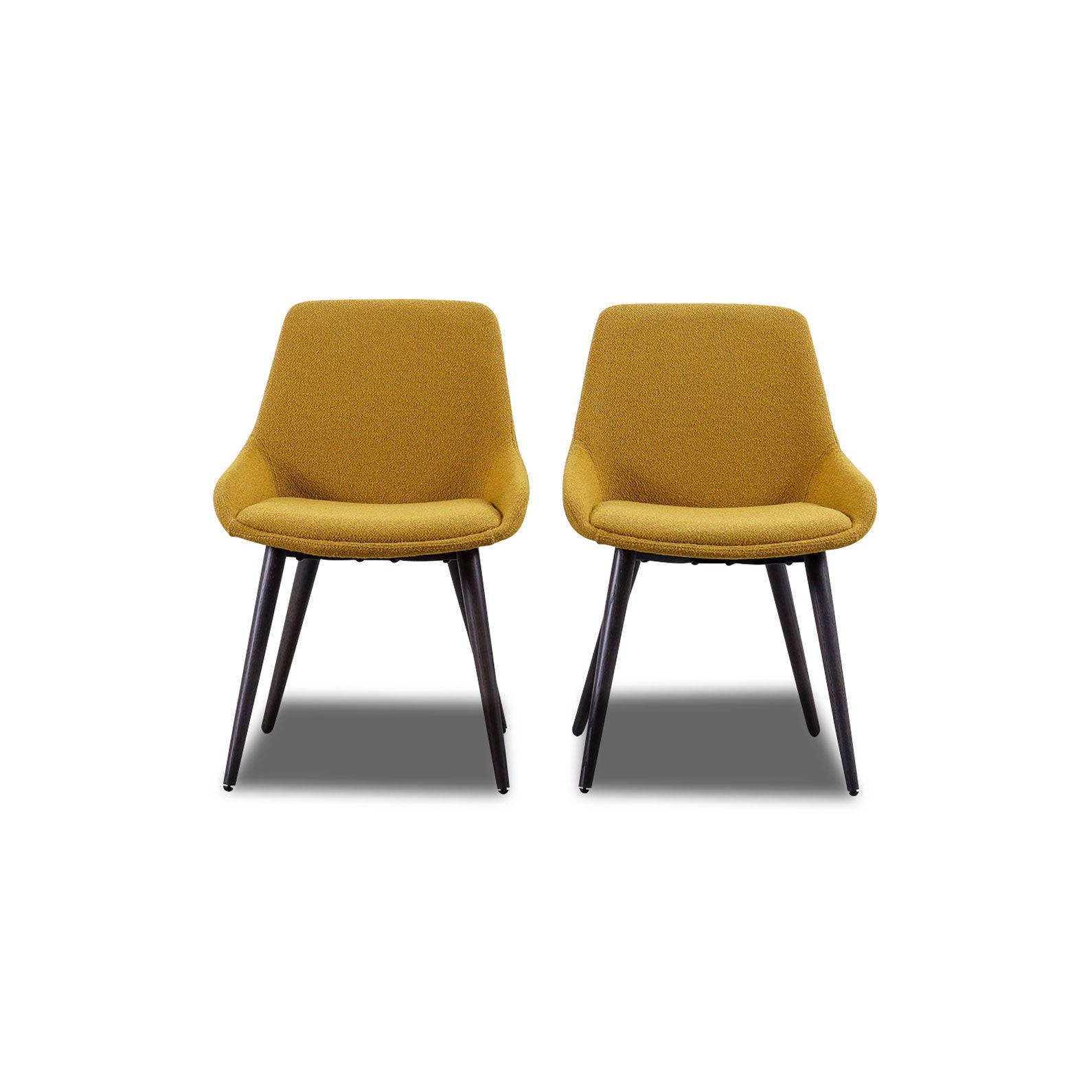 Stuhl LEON 2er Set in Stoff Manhattan - Sitzdesign