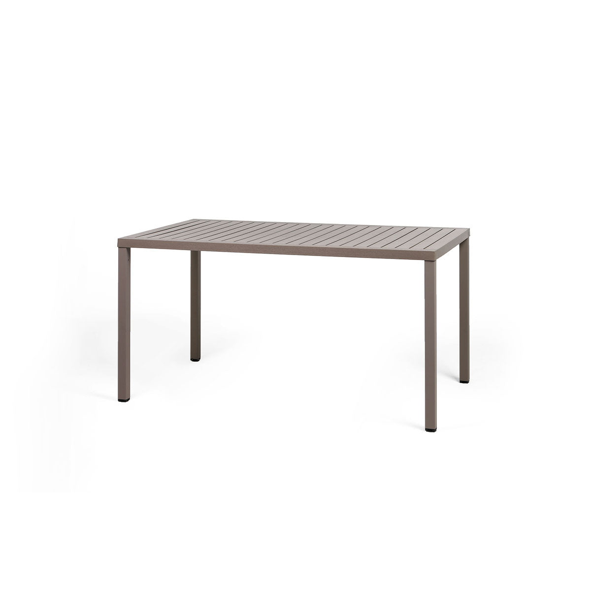 Outdoor Tisch CUBE - tortora / 140x80cm - Gartentisch
