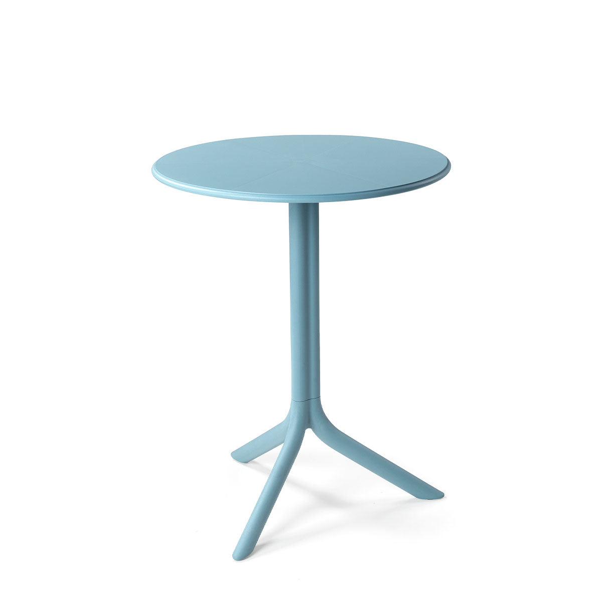 Outdoor Tisch SPRITZ Ø 60,5cm - celeste - Gartentisch
