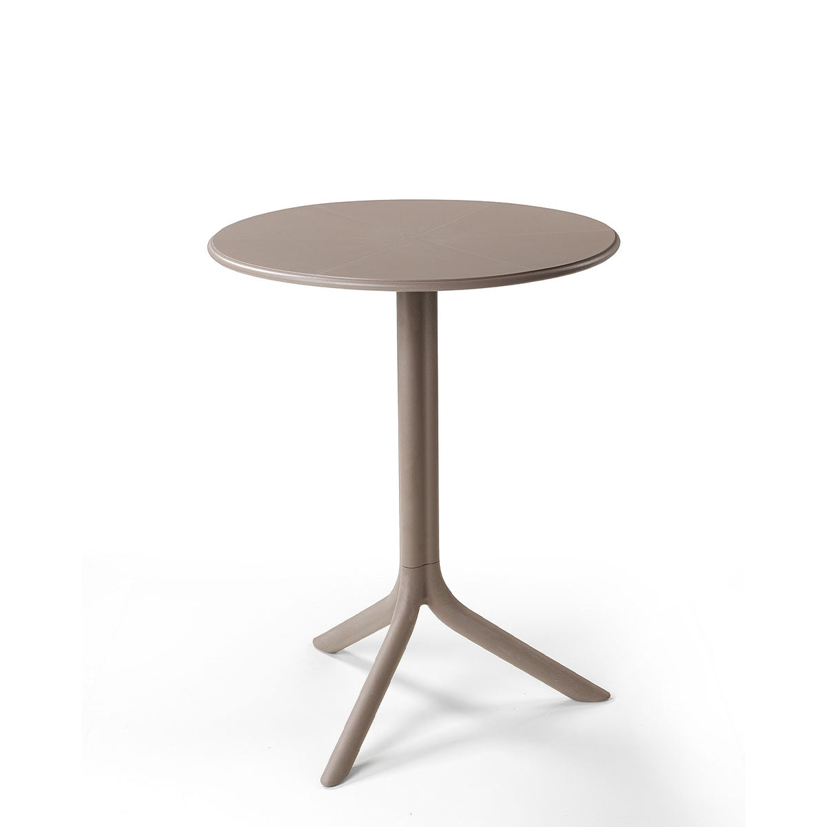 Outdoor Tisch SPRITZ Ø 60,5cm - tortora - Gartentisch