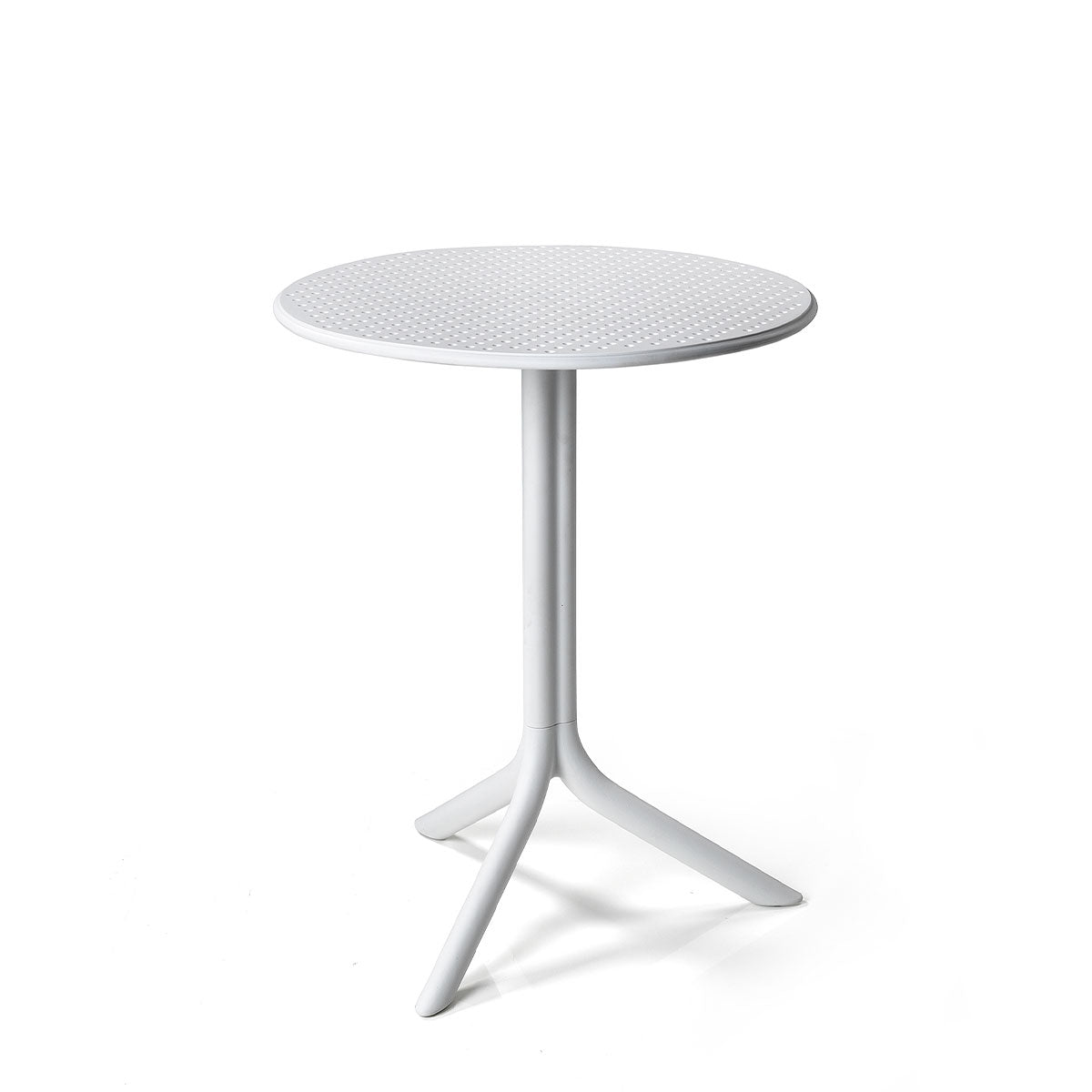 Outdoor Tisch STEP Ø 60,5cm - bianco - Gartentisch