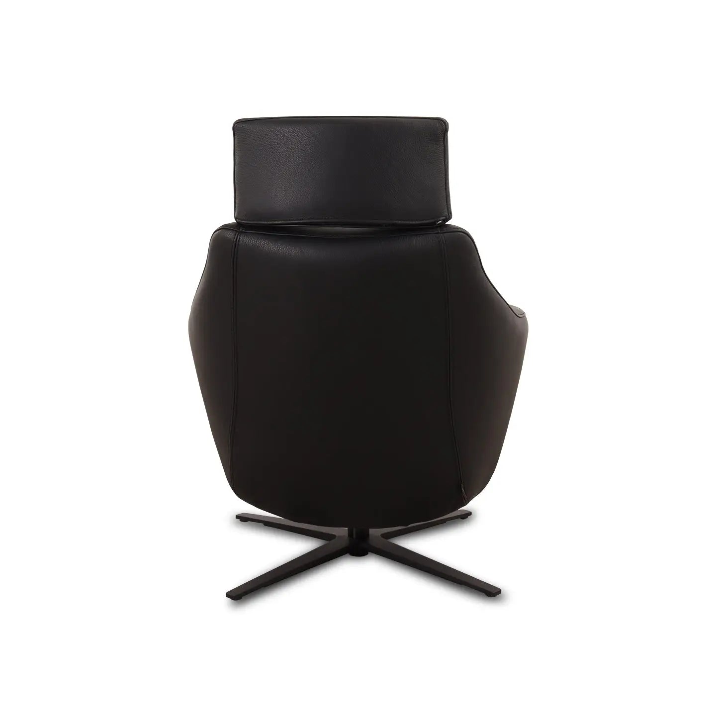 Relaxsessel Henry in Leder Prestige schwarz - Relaxsessel Leder