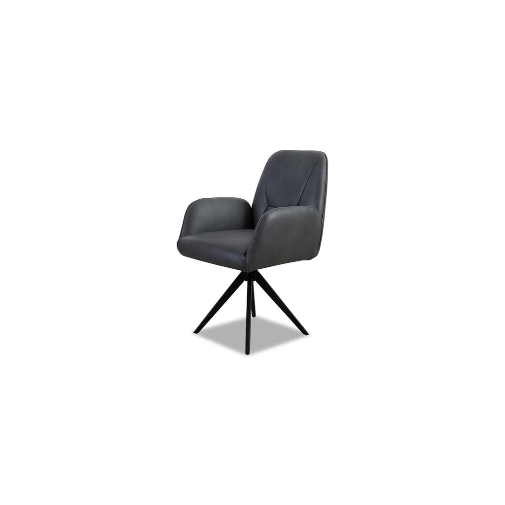 Stuhl 11620 OLE in Leder Z75 anthracite - Stuhl Leder