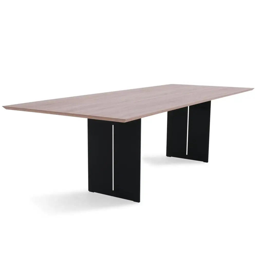 Tisch Constantin in Stahl/Eiche 260cm x100cm - Esstisch